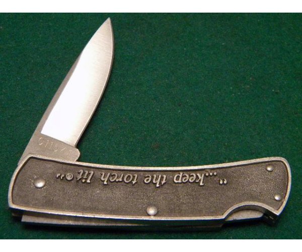 Buck 825 USA 1986 Statue of Liberty 100th Anniversary Lockback Knife NIB