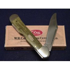 Case XX USA 1998 Smooth Green Bone 61549L SS Copperlock Knife - SFO - NIB