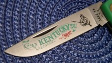 Case XX USA 1974 Green G137 Kentucky Bicentennial Sodbuster Knife - NIB