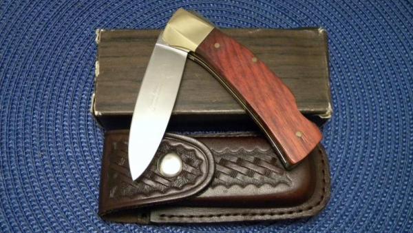 Kresge (Kmart Brand) Japan Model 4000S Hand Made High Carbon Stainless Steel Lockback Knife - NIB