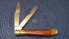 Ontario Knife Delrin 607 Old Hickory Slimline Trapper Knife