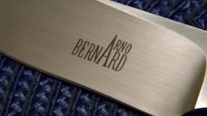 Custom Wart Hog Tusk Ivory Fixed Blade Knife with Cape Buffalo Leather Sheath by Arno Bernard 
