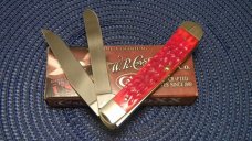Case XX USA 2010 Red Bone 6254 CV Trapper Knife in Box