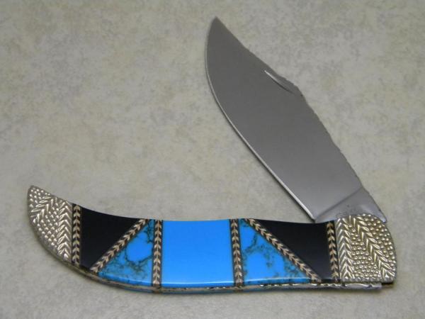 Case XX USA 2007 Michael Prater Painted Pony Prototype Exotic 6172 SS Clasp Knife
