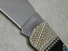 Case XX USA 2007 Michael Prater Painted Pony Prototype Exotic 6172 SS Clasp Knife