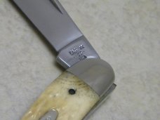 Case XX SS USA 5 Dot (1985) White Bone W6380 Large Whittler Knife