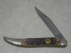 Camillus NY USA CCC-3 Bone Classic Cartridge 7 mm MAUSER Toothpick Knife in Box
