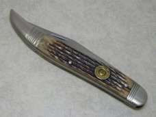 Camillus NY USA CCC-3 Bone Classic Cartridge 7 mm MAUSER Toothpick Knife in Box