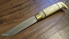 Geilo Norge Stag Brusletto Fixed Blade Sheath Knife
