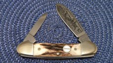 Remington Germany Stag Canoe 1997 Wildlife Knife in Box
