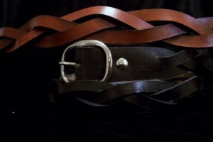 Handmade Leather Braided- Made in the USA