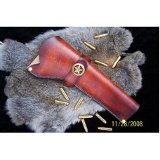 16236 - Custom Leather Gun Holster For 9