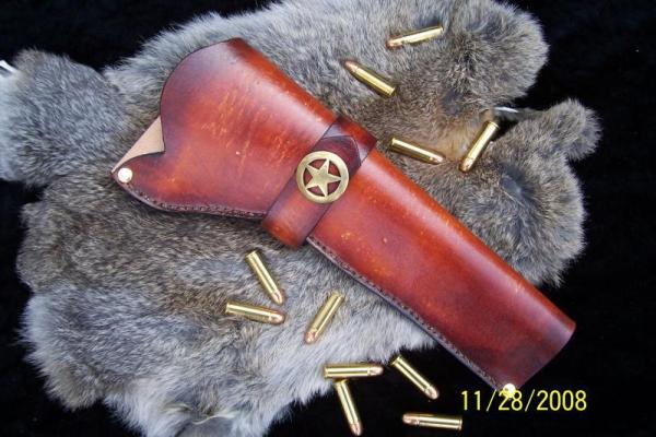 16236 - Custom Leather Gun Holster For 9