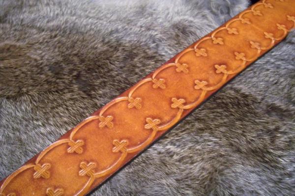 Custom Leather Rifle Sling / Shotgun Sling - Custom Tooling