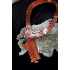 Custom Leather Shoulder Gun Holster - See Gun List Below
