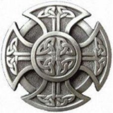 Celtic Shield & Cross Buckle 4550P
