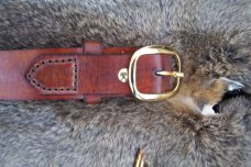 Handmade Leather Cartridge/Ammo Belt Made To Fit USA Made