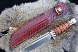Handmade Leather Knife Sheath 12