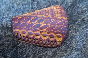 Handmade Leather Pocket Holster For Ex. Small Revolvers (Dillinger)