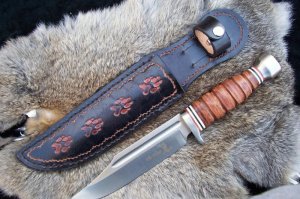 Handmade Leather Knife Sheath 12
