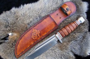 Handmade Leather Knife Sheath 12
