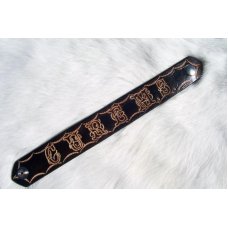 Handmade Leather MS Cure Support Wrist Band # 17849
