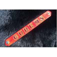 Handmade Leather MS Cure Support Wrist Band # 17852