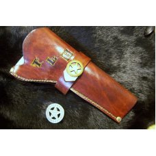 Custom Leather Gun Holster For 7