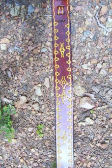 Custom Leather Guitar Strap - Acoustic & Electric - Hand Tooled