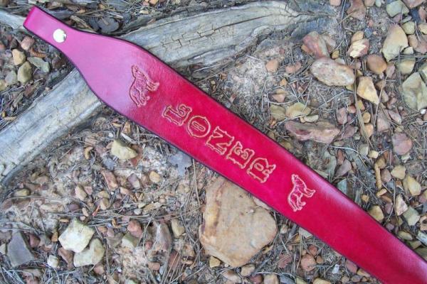 Custom Leather Rifle Sling / Shotgun Sling - Custom Tooling