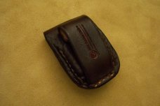 Custom Leather Zippo Lighter Belt Holster