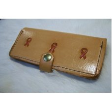 Custom Leather Check Book Cover