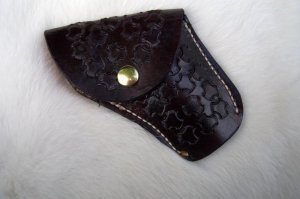 Handmade Leather Pocket Holster For Ex. Small Revolvers (Dillinger) - See Gun List Below