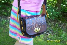 Custom Leather Ladies Handbag - Dasher