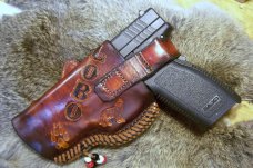 Handmade Leather Gun Holster For Semi Automatics, See Gun List Below