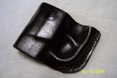 Custom Leather Pocket Holster - Trigger Guard Cover - P3AT, LCP, See Gun List Below 