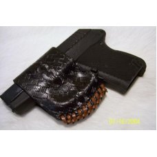Custom Leather Pocket Holster - Trigger Guard Cover - P3AT, LCP, See Gun List Below