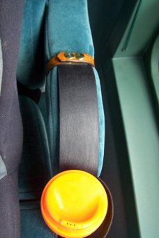 Custom Leather Cup Holder (Car or Belt)