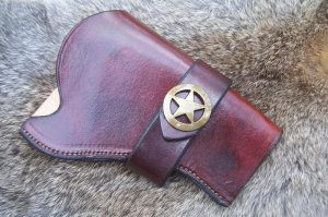 Handmade Leather Holster For A Turaus 3