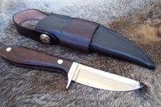 Handmade Leather Knife Sheath - Sidewinder 8