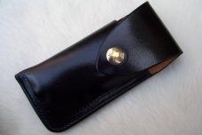 Handmade Leather Knife Case Large Upright  