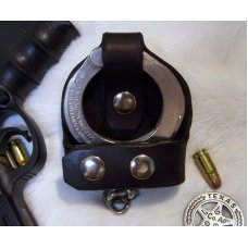 Custom Leather Handcuff Holder