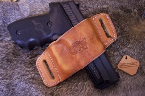 Handmade Leather Gun Holster For Semi Automatics - Sig Sauer P229, See Gun List Below