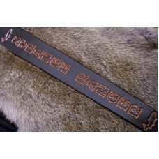 Custom Leather Rifle Sling / Shotgun Sling - Custom Tooling