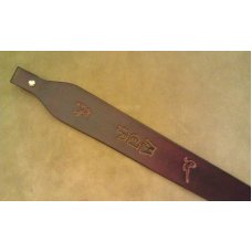 Handmade Leather Rifle / Shotgun Sling - Custom Tooling