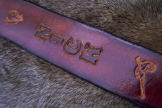 Handmade Leather Rifle / Shotgun Sling - Custom Tooling 