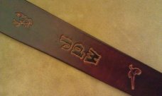 Handmade Leather Rifle / Shotgun Sling - Custom Tooling 
