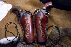 Custom Leather Gun Holster For 5