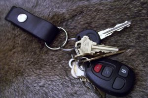 Custom Leather Heavy Duty Belt key Holder