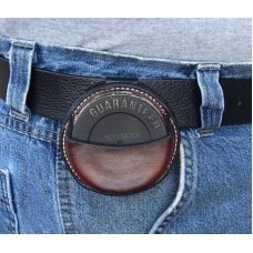 Custom Leather Snuff / Dip Can Belt Pouch Holster